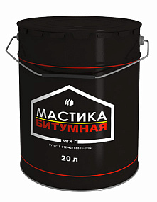 Мастика битумная холодная МГХ-Г - тара 20 л/18 кг