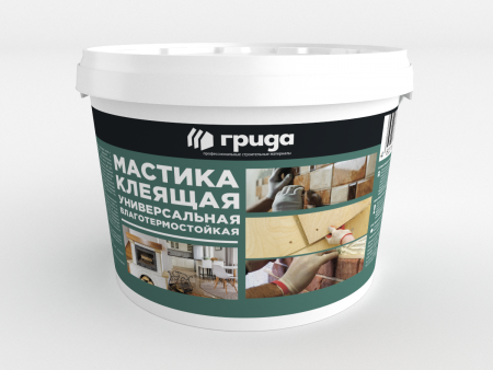 Мастика клеящая термостойкая ГРИДА 6 кг